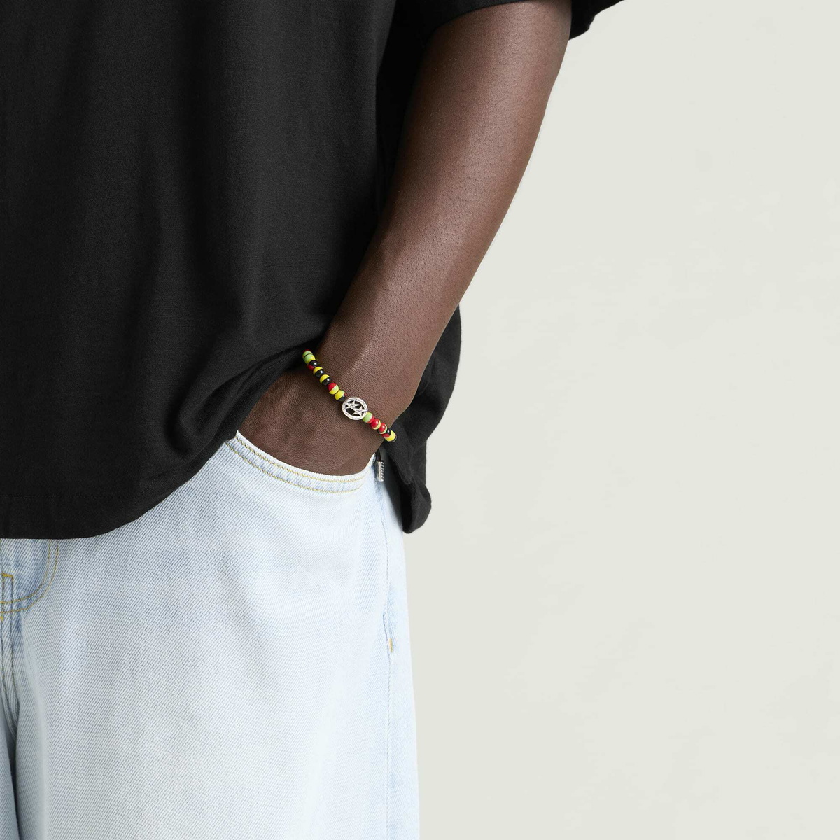 TwoJeys Multicolour Roller Superstar Bracelet in Multi