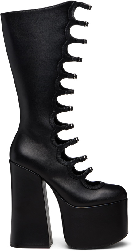 Photo: Marc Jacobs Black 'The Kiki Knee-High' Boots