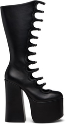 Marc Jacobs Black 'The Kiki Knee-High' Boots