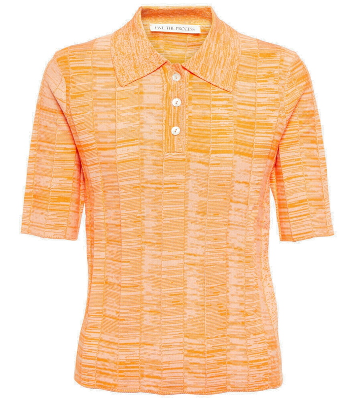 Photo: Live The Process - Iris knit polo shirt