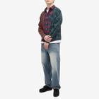 Dime Men's Triple Plaid Shirt in Multi