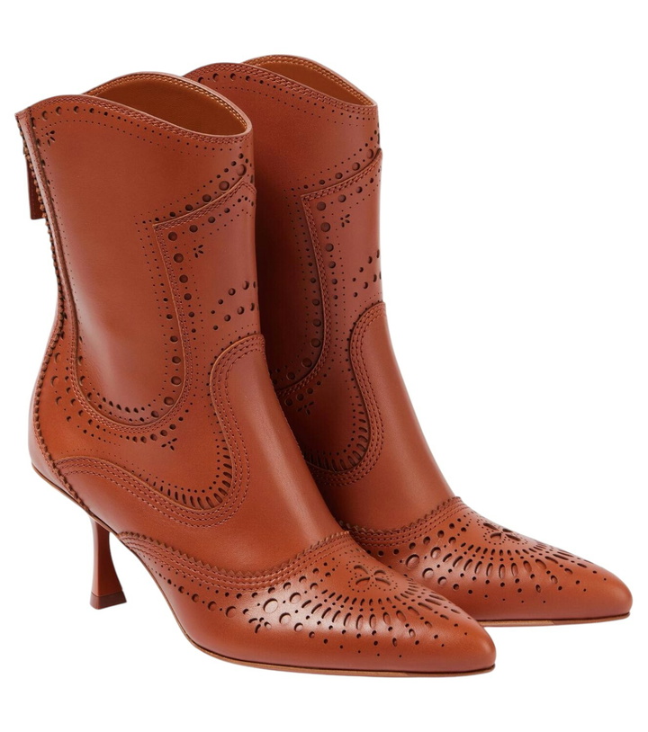 Photo: Zimmermann Eliot 65 leather ankle boots