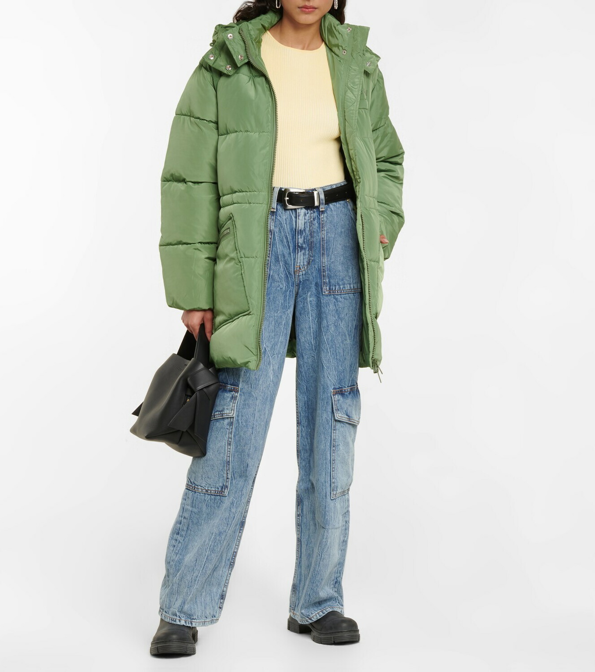 Ganni - Oversized puffer jacket GANNI