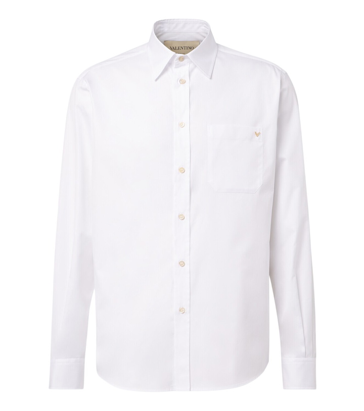 Photo: Valentino VGold cotton Oxford shirt