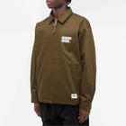 Neighborhood Men's Zip Work Jacket in Olive Drab