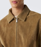 Arma Maddox suede blouson jacket