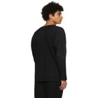 Homme Plisse Issey Miyake Black Basics Cardigan