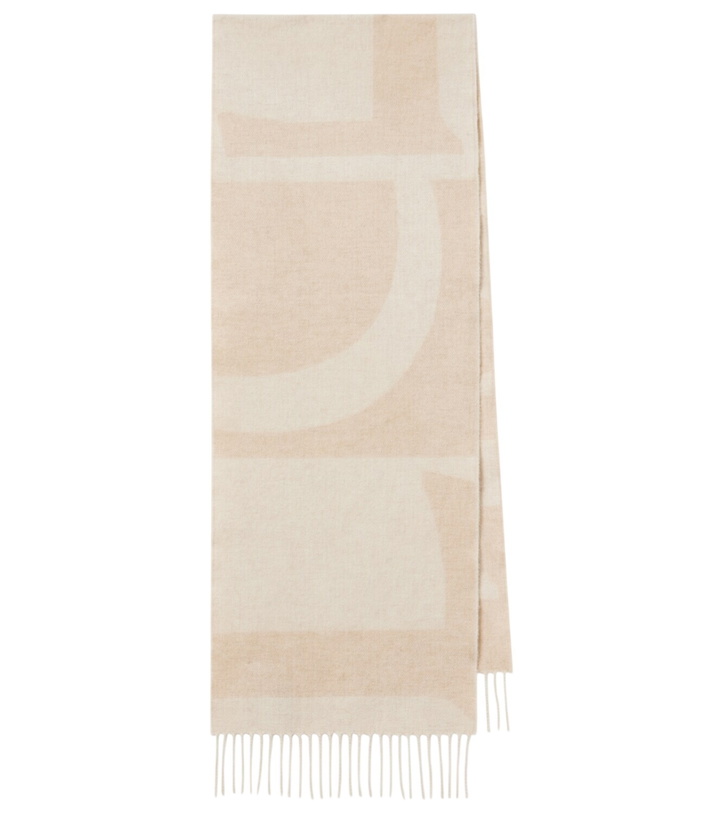 Photo: Loewe Fringed cashmere scarf