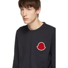 Moncler Navy Maglia Bell Long Sleeve T-Shirt