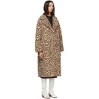 Stand Studio Beige Leopard Maria Coat