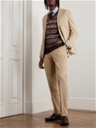 Polo Ralph Lauren - Straight-Leg Cotton-Blend Twill Suit Trousers - Neutrals