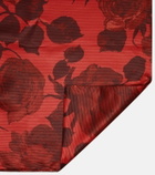 Emilia Wickstead Rissa floral taffeta faille scarf