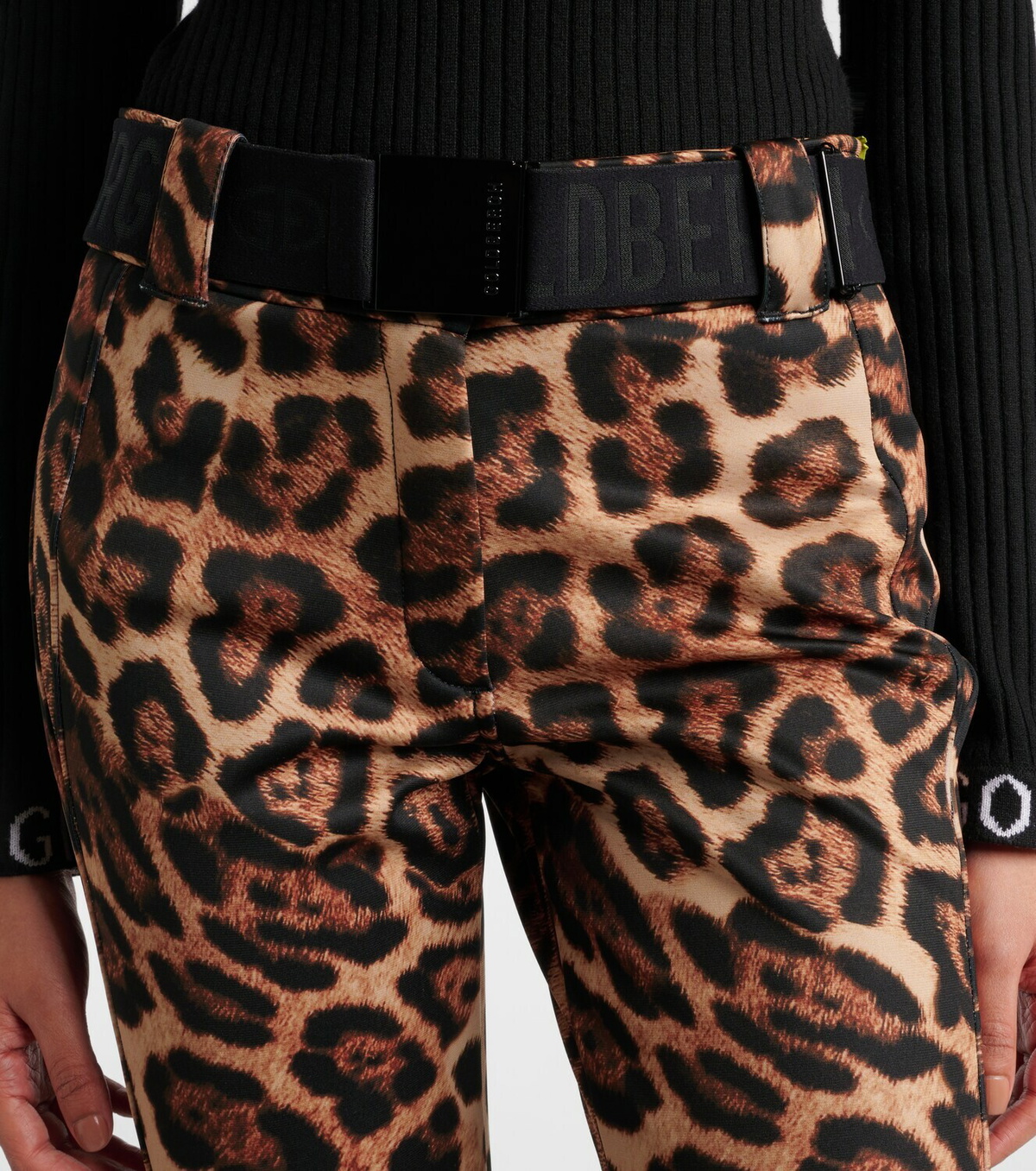 Goldbergh Minou leopard-print ski pants