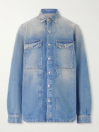 DRKSHDW by Rick Owens - Distressed Denim Overshirt - Blue
