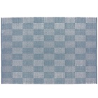 HAY Check Rug 170 x 240 in Light Blue