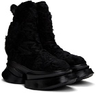 Julius Black Lace-Up Boots
