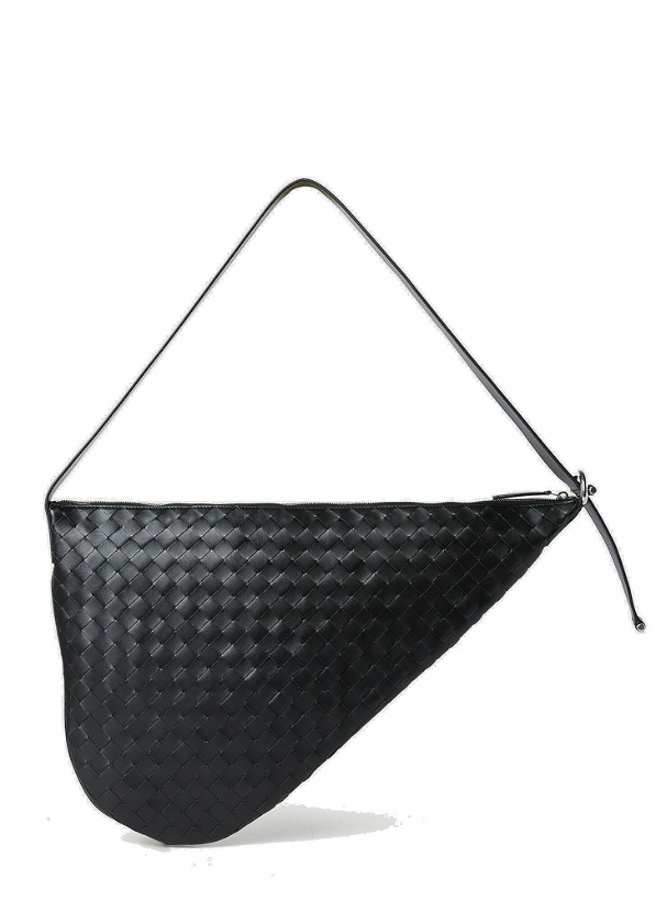 Photo: Bottega Veneta - Virgule Crossbody Bag in Black