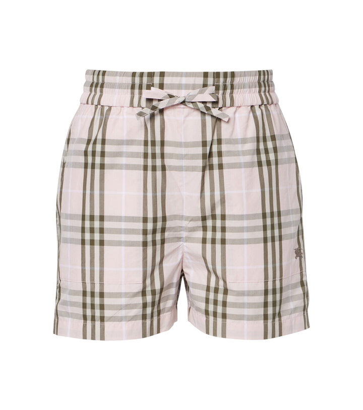 Photo: Burberry Burberry Check cotton shorts