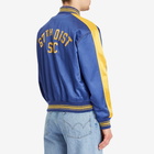 Polo Ralph Lauren Men's Letterman Lined Bomber Jacket in Charter Blue X
