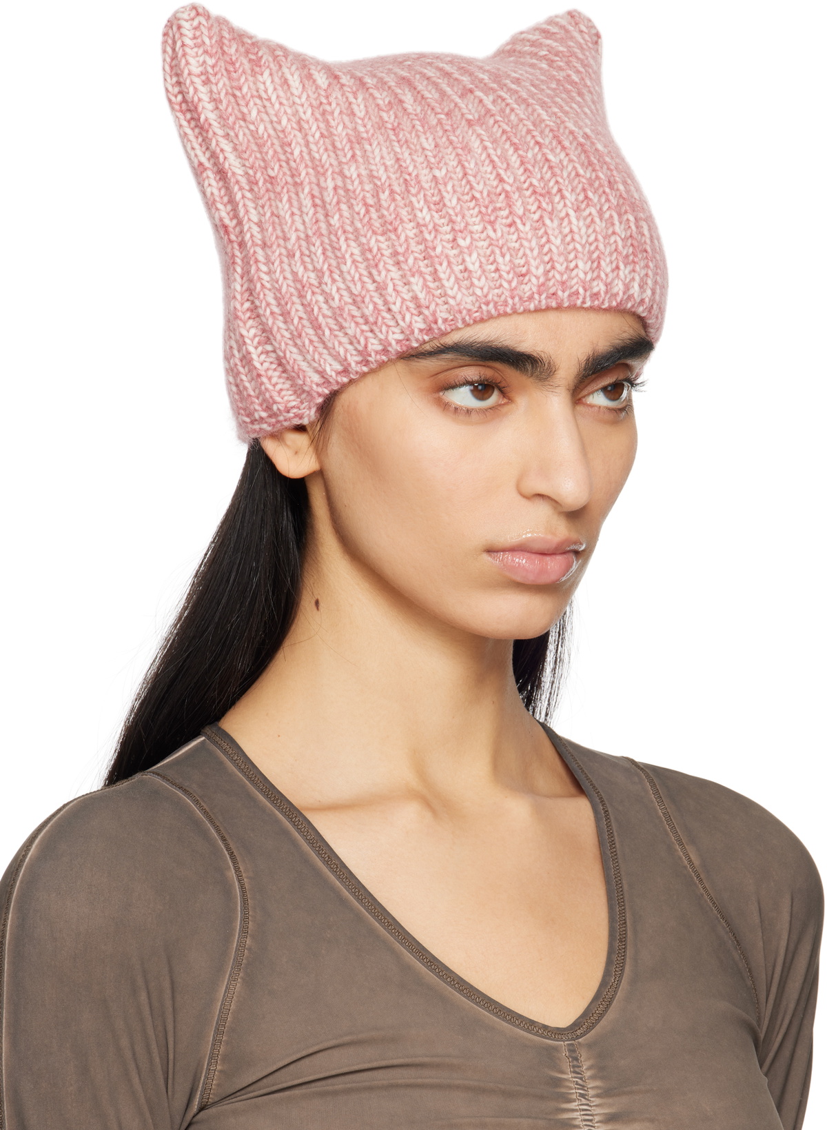 KNWLS Pink Precious Beanie