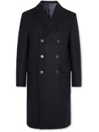 Officine Generale - Andre Double-Breasted Wool-Twill Coat - Blue