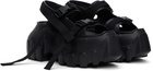 Rick Owens Black Hollywood Mega Tractor Sandals