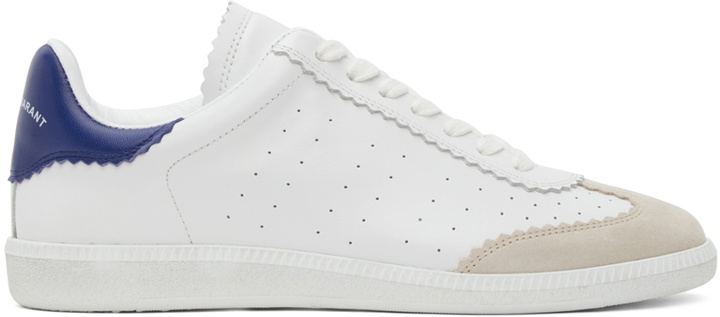 Photo: Isabel Marant White & Navy Bryce Sneakers