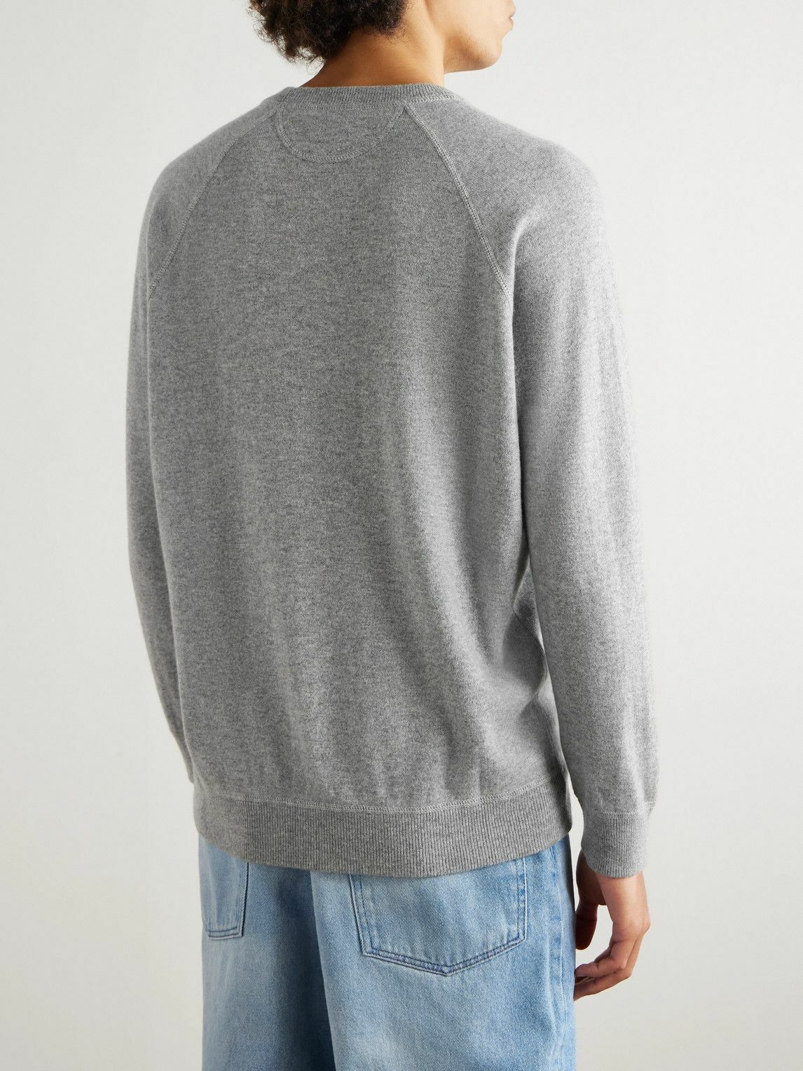 Ghiaia Cashmere - Cotton Sweater - Gray