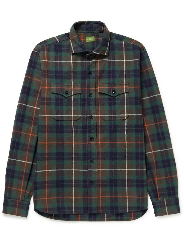 Photo: Sid Mashburn - CPO Checked Cotton-Flannel Shirt Jacket - Multi