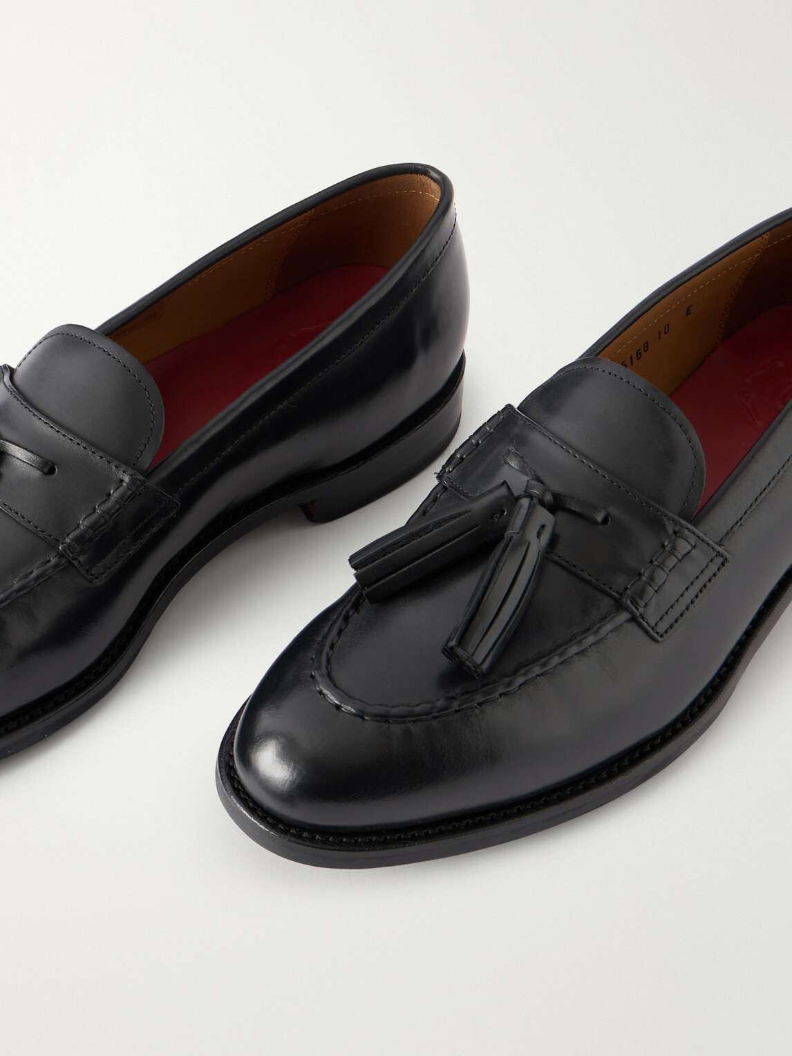 Grenson - Frank Leather Loafers - Black