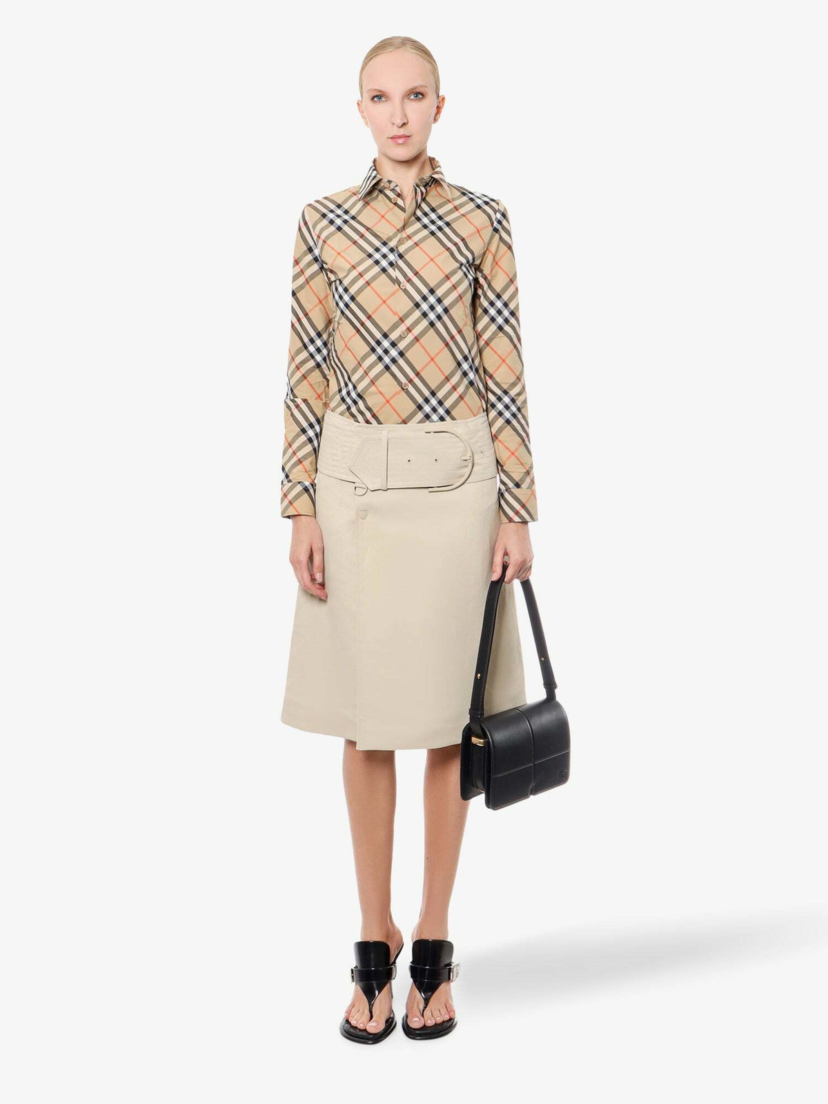 Burberry Snip Black Womens Shoulder Bag Burberry