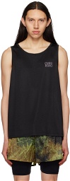 OVER OVER Black Sports Tank Top