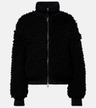 Moncler Genius x EE72 by Edward Enninful wool-blend down jacket