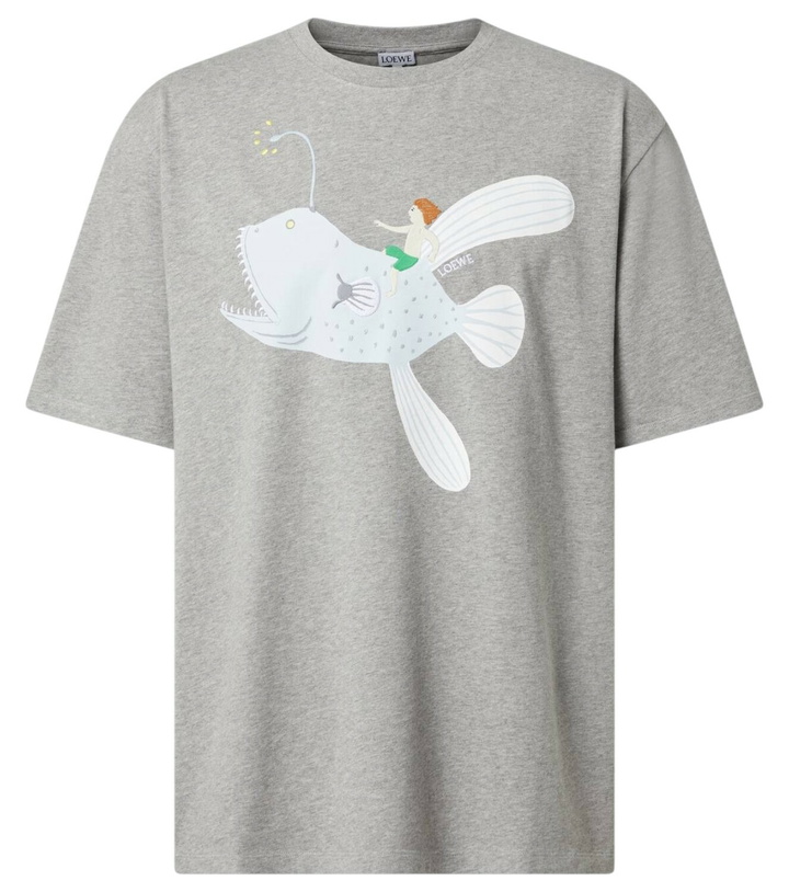 Photo: Loewe x Suna Fujita Deep Sea cotton jersey T-shirt