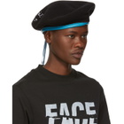 Facetasm Black Logo Beret