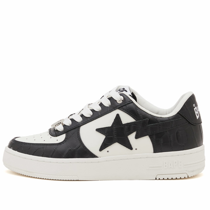 Photo: A Bathing Ape Women's Bape Sta #3 Sneakers in Black