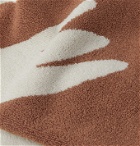 Mollusk - Free Burd Cotton-Terry Jacquard Towel - Neutrals