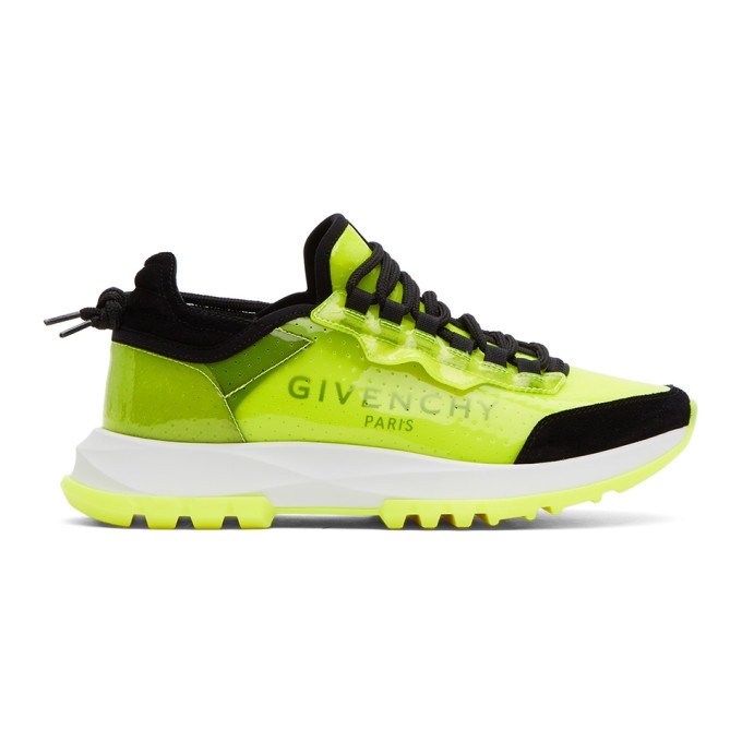 Photo: Givenchy Yellow Spectre Runners Sneakers