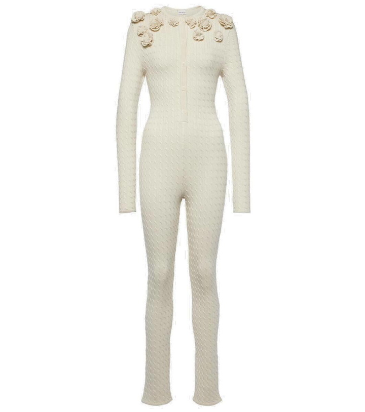 Photo: Magda Butrym Cable-knit silk jumpsuit