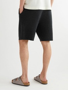 Theory - Cannes Straight-Leg Linen-Blend Shorts - Black