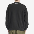 A Bathing Ape Men's Abc Camo Ape Head Relax Fit Crew Sweatshirt in Black