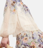 Zimmermann - Tama floral silk blouse