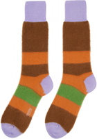 ZEGNA x The Elder Statesman Multicolor Striped Socks