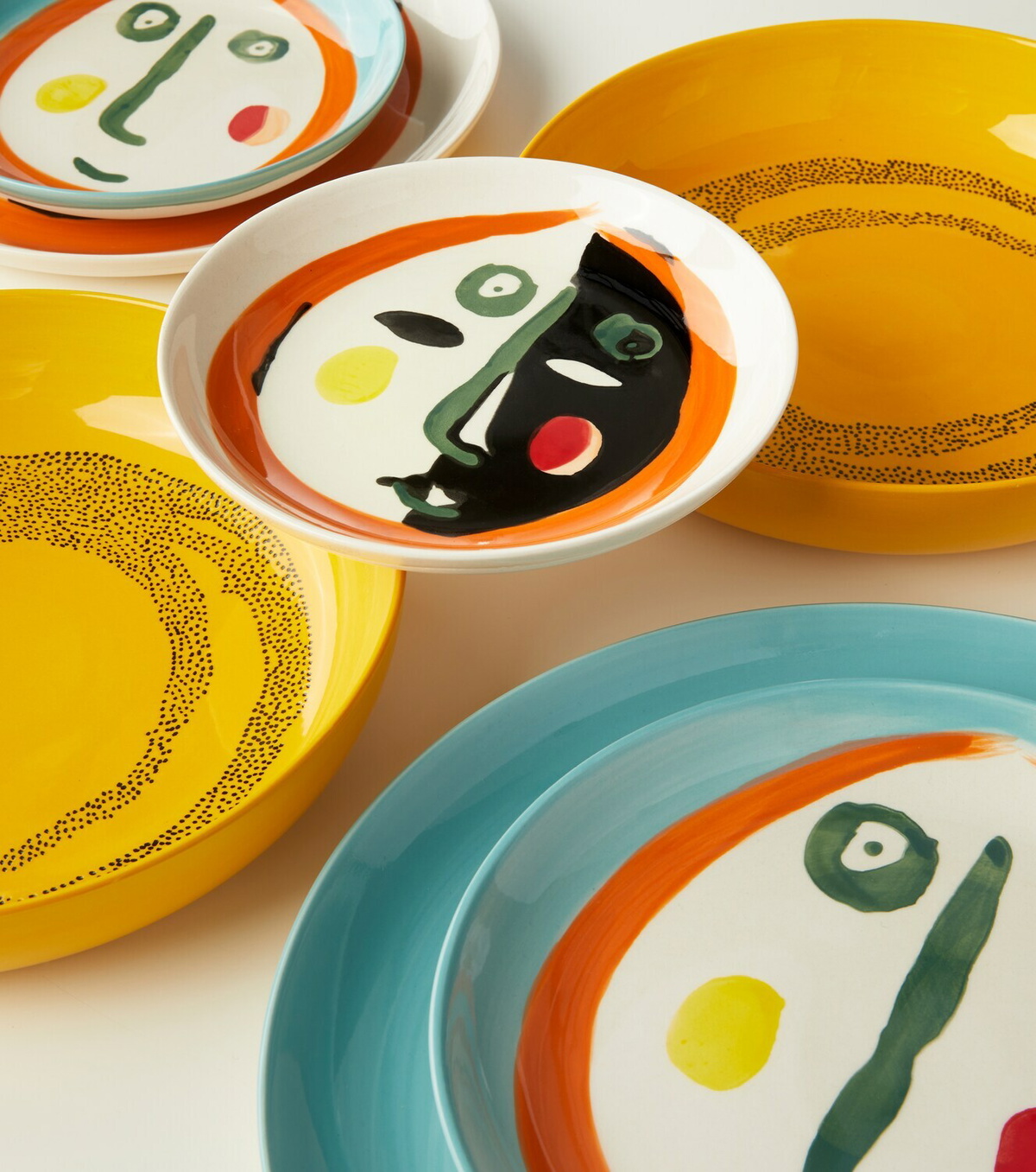 Serax - Feast Face 1 Extra Small set of 4 plates