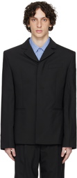 032c Black '032c Office Attire' Suit Blazer