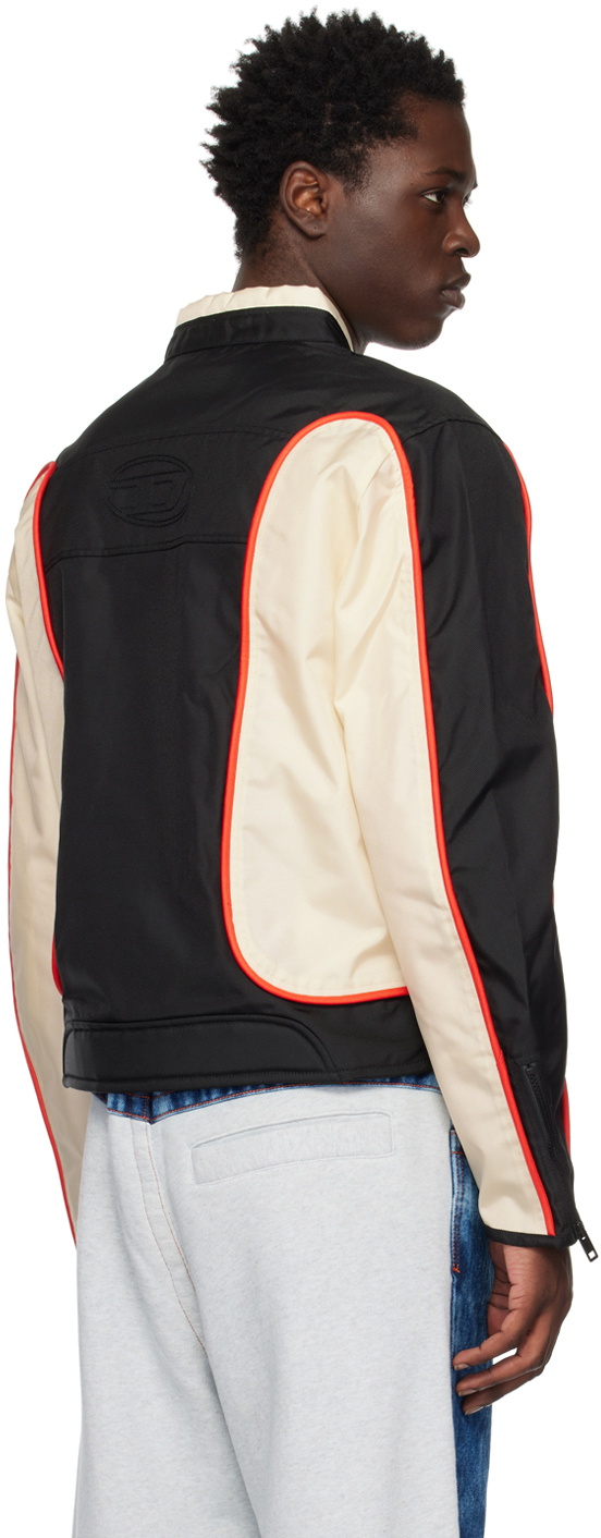 Diesel Black & White J-Blink Jacket Diesel