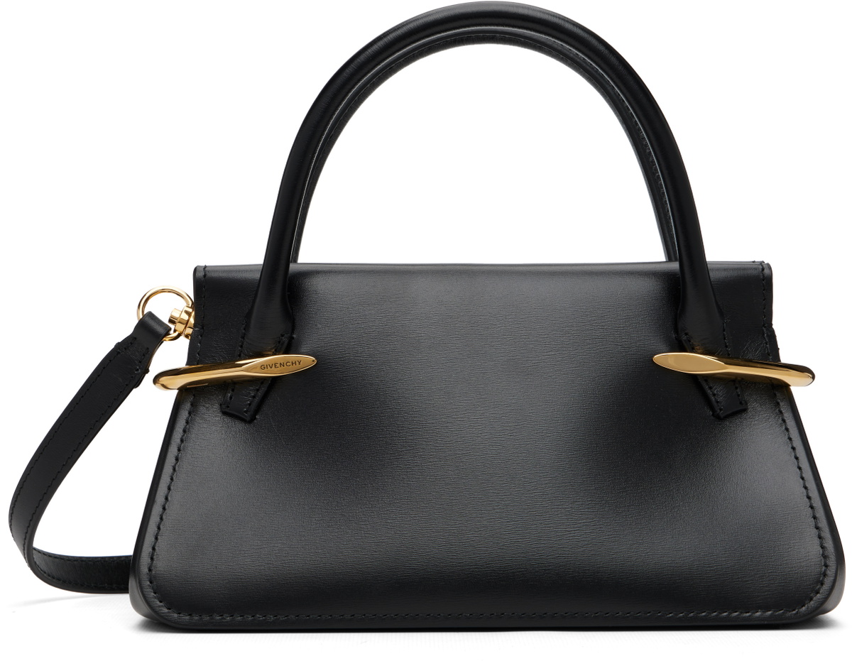 Givenchy Black Leather Mini Pinch Bag