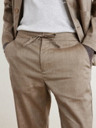 Frescobol Carioca - Straight-Leg Cotton Suit Trousers - Neutrals