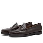 Bass Weejuns Men's Larson Penny Loafer in Chocolate Leather