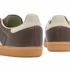 Adidas Men's Samba OG in Brown/Putty Grey/Gold Met.